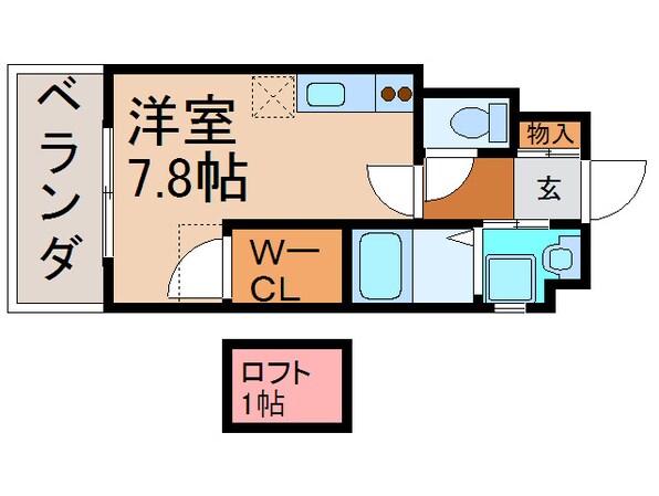 Ｚｏｎｅ１／ｆＰＡＲＴ５の物件間取画像